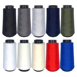 Kit - 10 Linhas Costura Tit.120 Com 2000 jardas Maquina Reta