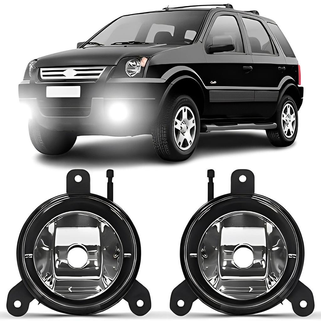 Farol Milha Ford Ecosport 2003 2004 2005 2006 2007 em Oferta na Shopee