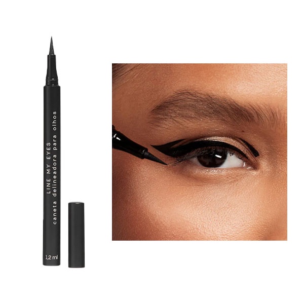 Caneta Delineadora Oceane Edition Line My Eyes Preto