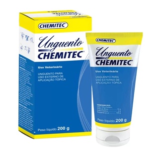 Unguento Chemitec Pomada Cicatrizante - 200 g em Oferta na Shopee