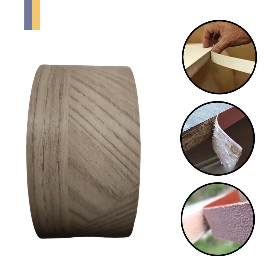 Fita De Borda Pvc Para Madeira Mdf Artesanal Duratex 40mm X 10m Acabamento Moveis