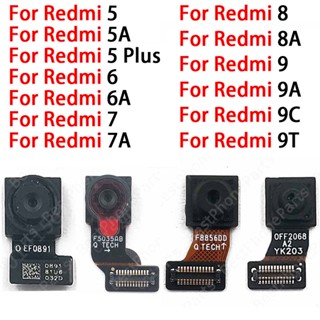 Para Xiaomi Redmi 9 9A 9C 9T 5 Plus 5A 6 6A 7 7A 8 8A Câmera Frontal Original Selfie Módulo De Com Vista De Peças Sobressalentes