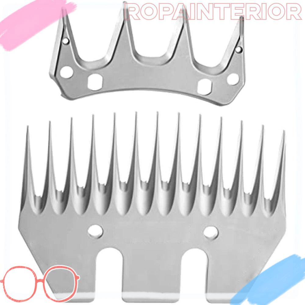 ROPAINTERIOR Lâminas De Substituição Corte De Cordeiro Alpaca Animal 9/13 Dente em Oferta na Shopee