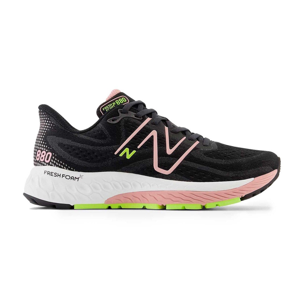 Tênis New Balance Fresh Foam X 880v13 Feminino Preto e Rosa