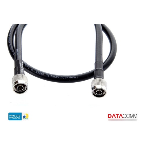 Cabo Jumper Coaxial 50 ohms Lmr400 Conector N 1.5 M Mimosa Ubiquiti