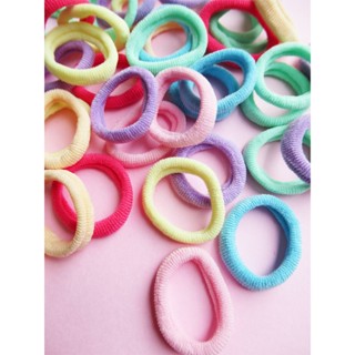 Kit com 50 Elásticos Mini Rabicó Xuxinha para Cabelo T-174-2A