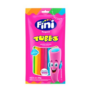 Tubes arco-íris 80g - Fini