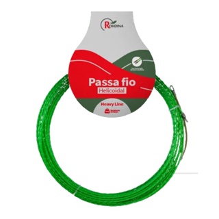 Passa Fio Helicoidal Linha Pesada 15 Metros em Oferta na Shopee