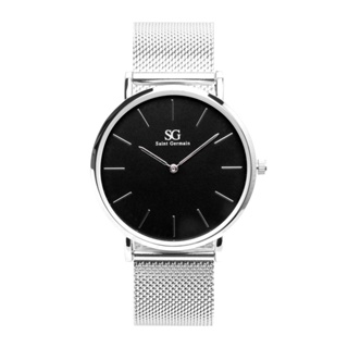 Relógio Masculino Preto Saint Germain Harlem Black Silver 40mm em Oferta na Shopee