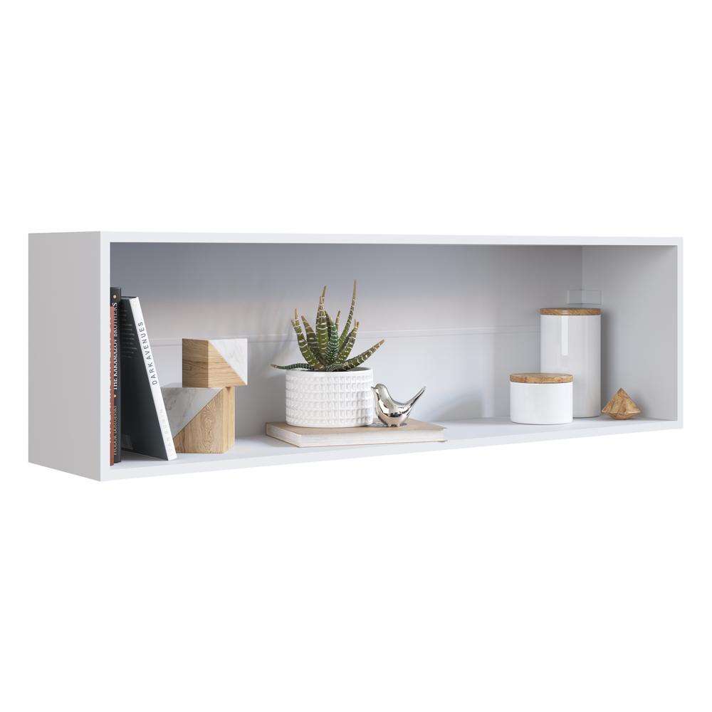 Prateleira Organizadora 120cm Multimóveis CR45203 Branca em Oferta na Shopee
