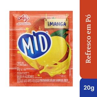 Refresco Em Pó MID® Sabor Manga 20g