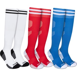 Kit 3 Pares de Meias Futebol Adulto Longa Reduz Impactos Hoahi