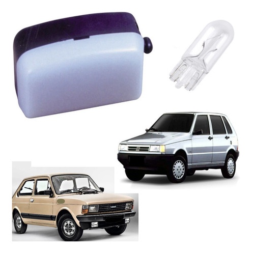 Lanterna Interna Teto + Lampada Fiat 147 Uno Premio Fiorino