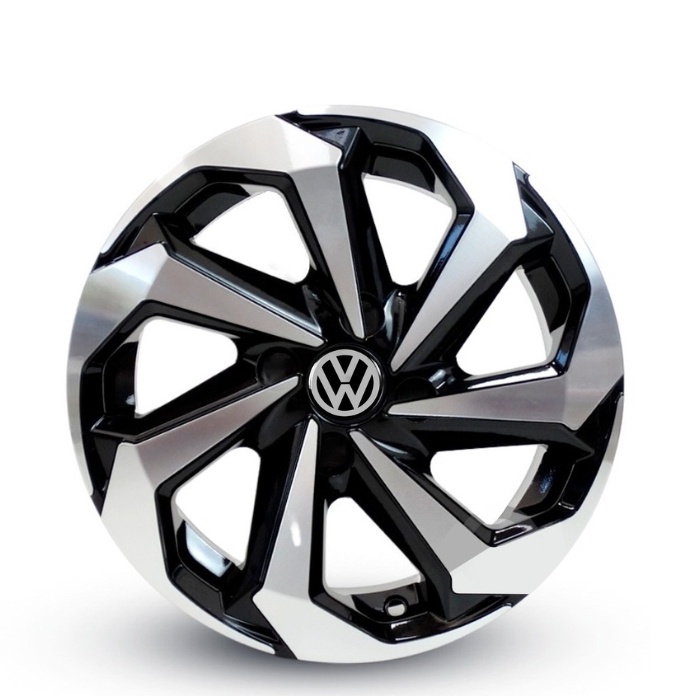 Jogo 4 Calota Esportiva Spider Aro 14 Vw Volkswagen Voyage Up Gol