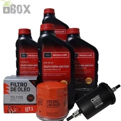 KIT TROCA DE OLÈO FORD KA FIESTA FOCUS ECOSPORT 4L ÓLEO E FILTRO