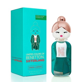 Perfume Green Jasmine Sisterland of Benetton Eau de Toilette 80ml em Oferta na Shopee