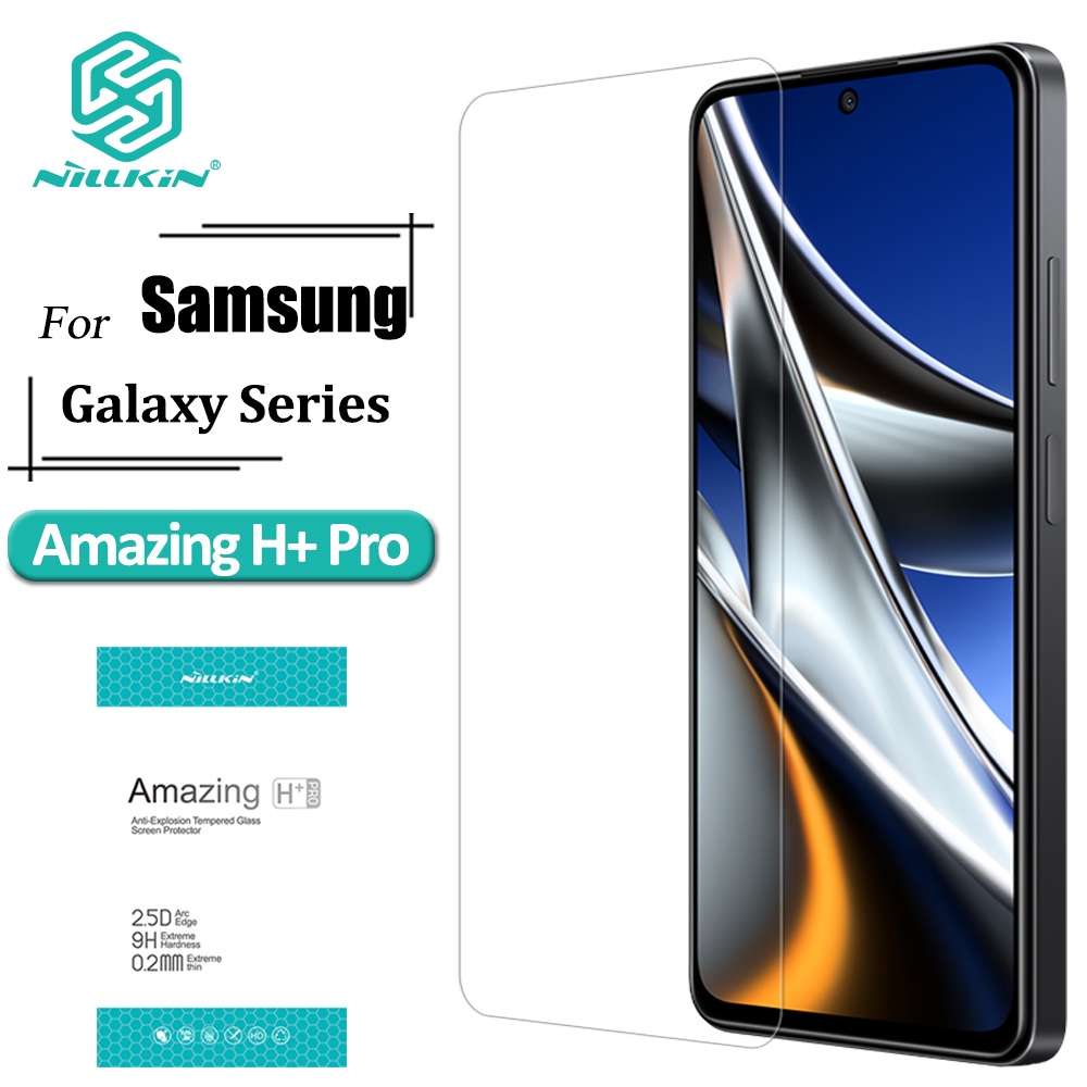 NILLKIN Vidro Temperado Samsung Galaxy A55 A53 A72 A22 A04S A04 Anti Arranhões Impressão Digital-Reflexo H + Pro Transpa em Oferta na Shopee