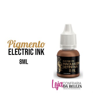 Pigmento Electric Ink 8ml para Micropigmentação e Microblading Sobrancelhas e Olhos