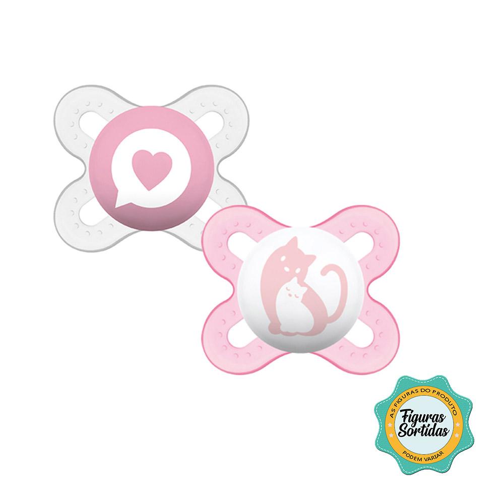 Chupeta Start Girls com 2 Unidades - MAM Baby - Mom & Baby