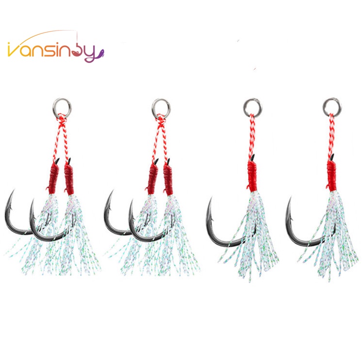 Isca Gancho De Pesca Único Auxiliar E Duplo Artes Anzóis Auxiliares De Pesca
