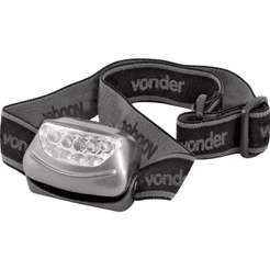 Lanterna Para Cabeça LC005 Com 5 Leds Lente Policarbonato Vonder