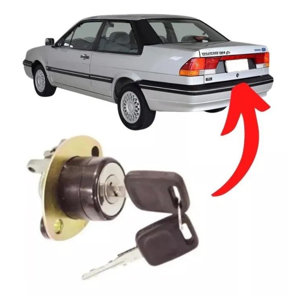 Cilindro Porta-Malas (Botão - Elétrica) Versailles 4 Portas 2 Portas em Oferta na Shopee