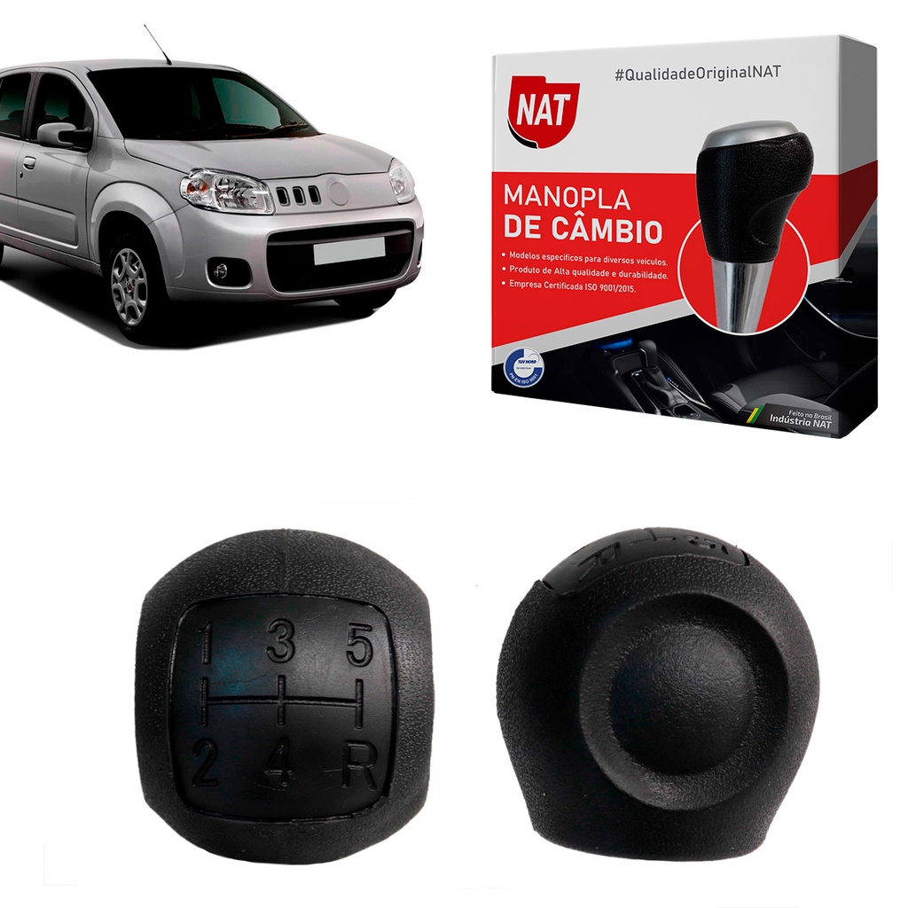 Manopla de Câmbio Fiat Uno E Fiorino Ano 2011 Até 2016 em Oferta na Shopee