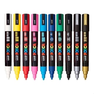 Kit Caneta Posca Pc-5m C/ 5 Unidades A Sua Escolha em Oferta na Shopee