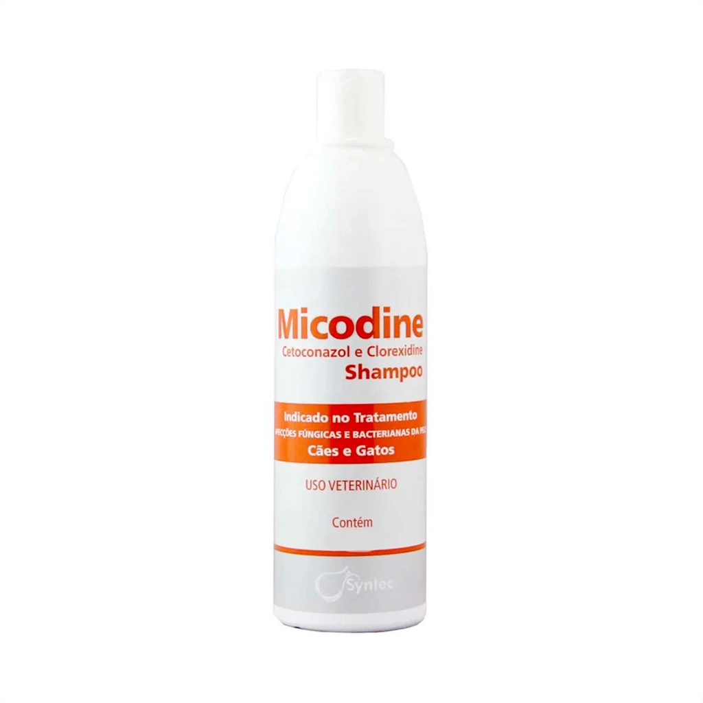 Micodine Syntec Shampoo para Cães e Gatos - 500 mL