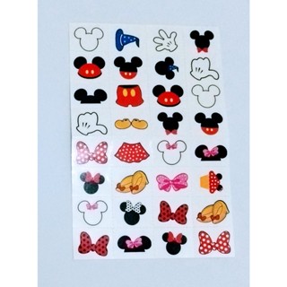 Tatuagem temporária Mickey e Minnie | Tatuagem infantil
