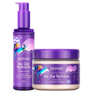 Kit Máscara Non Stop Hydration 270ml + Serum Non Stop Hydration 95ml em Oferta na Shopee