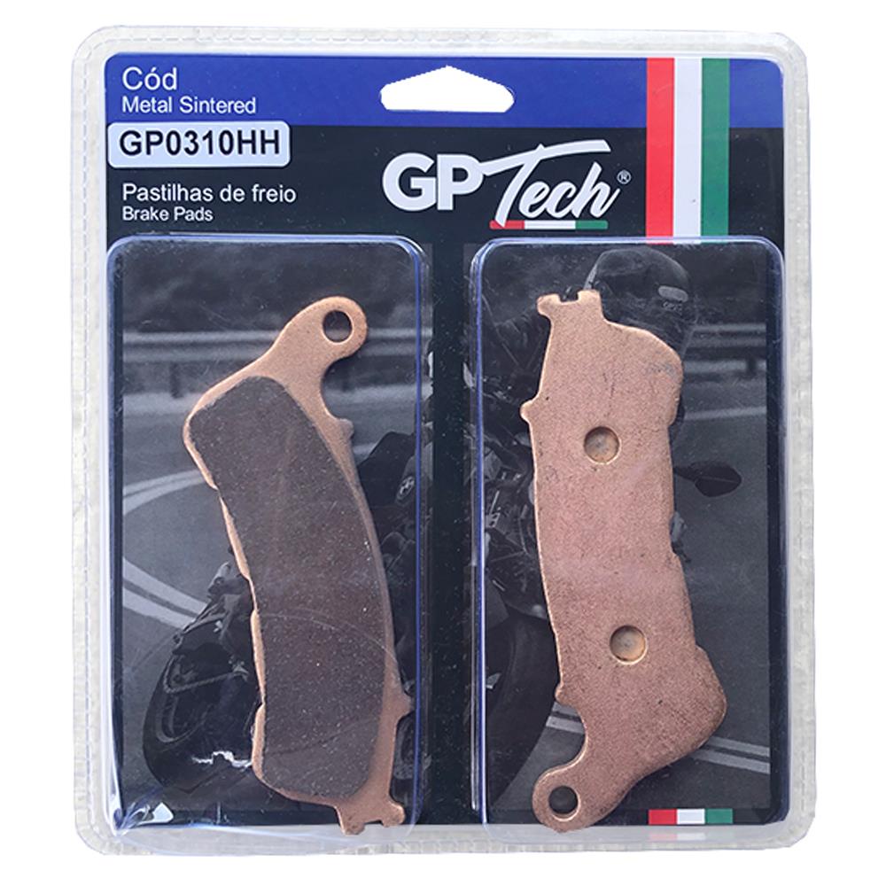 Pastilha Freio GP TECH 0310HH (D) CB 300R C/ABS / XRE 300 2011- C/ABS / NC 750 / SH 300 / CB 600F Hornet 2008- C/ABS