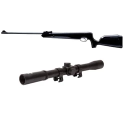Carabina de Pressão Naja 5.5mm Pistão Nitro 60kg - Tag + Luneta 4x20