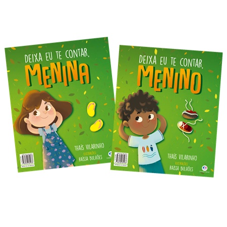 LIVRO DEIXA EU TE CONTAR, MENINO/ DEIXA EU TE CONTAR, MENINA- CIRANDA NA ESCOLA