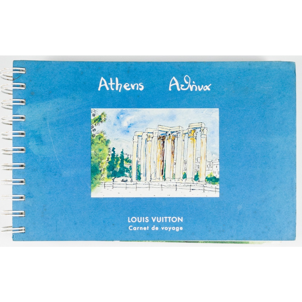 Livro Carnet de Voyage Athens Atenas Grécia Louis Vuitton