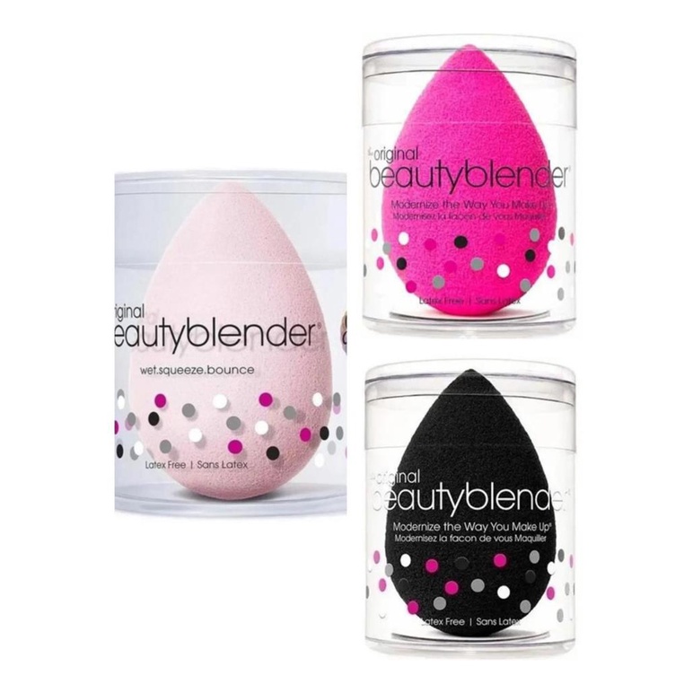 Kit Com 3 Esponjas Beauty Blender Aumenta De Tamanho