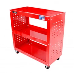 Carrinho Fechado para Ferramentas 700 X 350 X 750mm 3 Prateleiras sem Gavetas - FortG