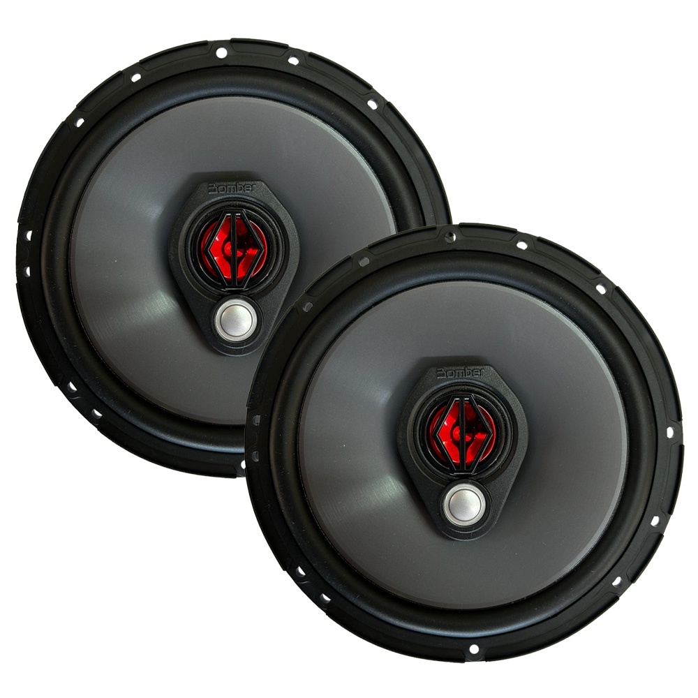Alto Falante 6 Polegadas Bomber 100w Rms BBR6 Triaxial 4 Ohms 200w Pico Par em Oferta na Shopee