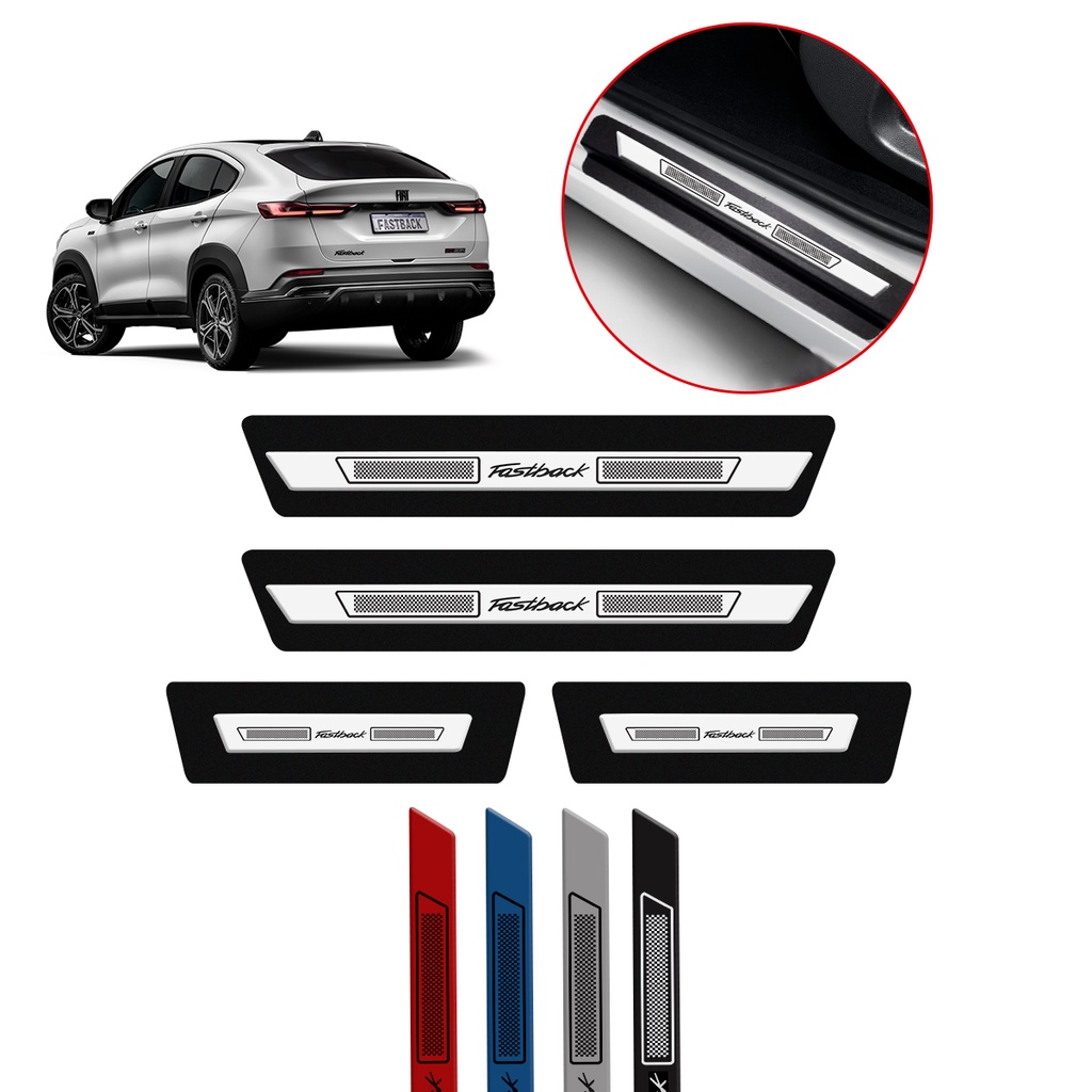 Soleira de Porta na Cor do Veículo para Fiat Fastback