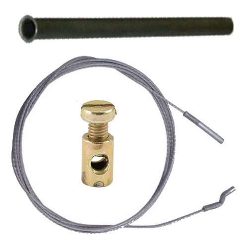 Cabo Acelerador + Conduite + Quebra Galho Fusca Carb.simples