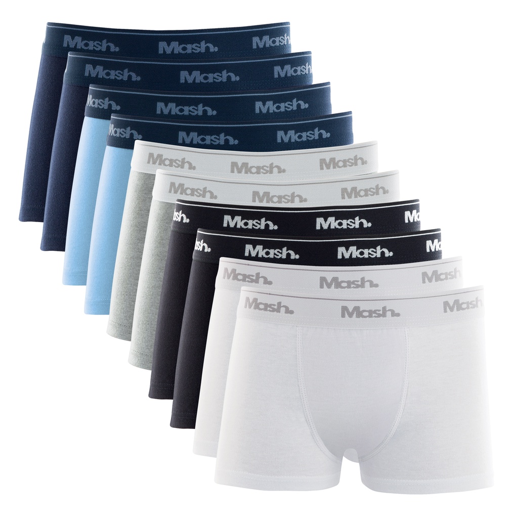 Kit 10 Cuecas Infantil KIDS Criança MODELOS Boxer ou Slip 100% Algodão - Mash - Baby & Kids Fashion