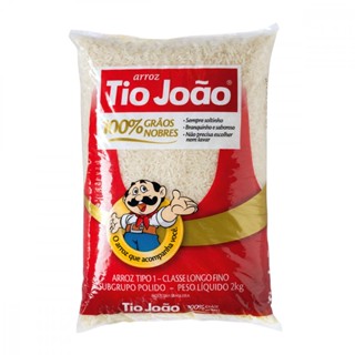 Arroz Branco Longo-fino Tipo 1 Tio João 2Kg