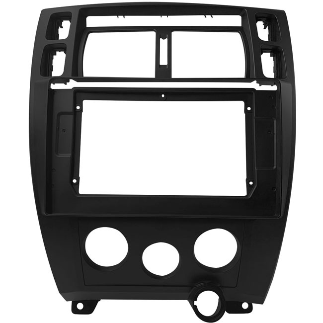 Moldura 2 Din 10 Polegadas Tucson 07 a 10 Preta Epx10hy008 em Oferta na Shopee