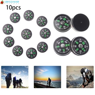 LONNGZHUAN 10pcs Bússola Precisa Projeto De Botão Portátil De Navegação Norte Ferramenta Para Caminhadas De Camping