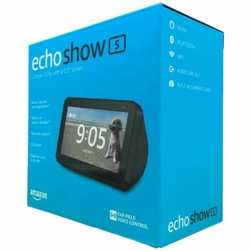 Echo Show 5 - Smart Speaker Amazon com tela de 5,5" e Alexa Envio para todo Brasil !