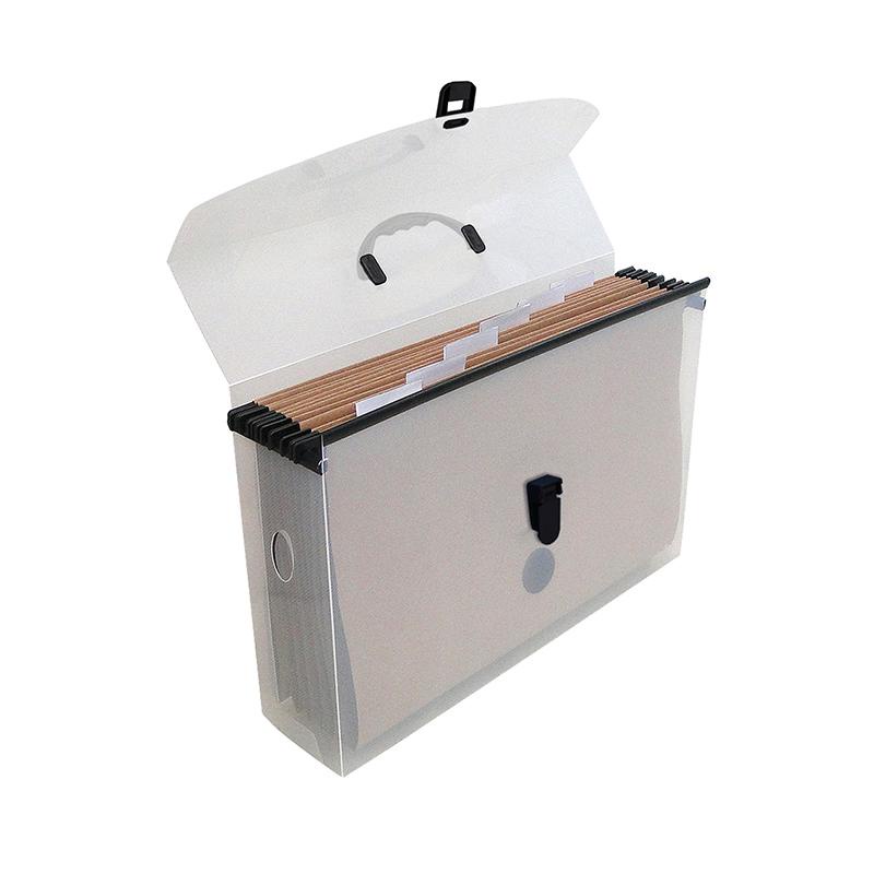 Maleta arquivo slim Dellosmile cristal 2160H 6 pastas susp Dello