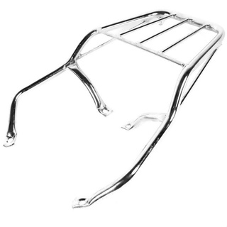 Bagageiro BIZ 100 (PRO TORK) MOD Sansao Cromado BA-61HC em Oferta na Shopee