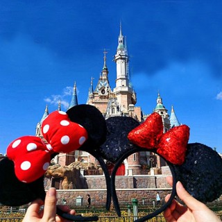 Cosplay Traje Minnie Mickey Fita De Cabeça De Arco Cabelo De Menina Doce Coração Acessórios De Mouse Hairpin Influenciador Hot-Selling Headwear em Oferta na Shopee