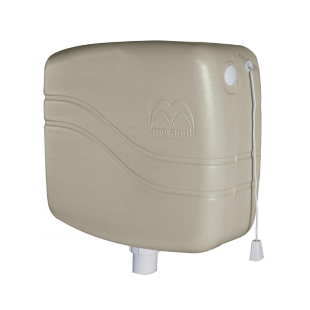 Caixa De Descarga Metasul 9 Litros Bege em Oferta na Shopee