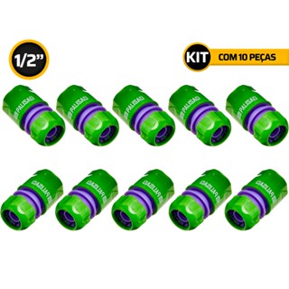 Kit Engate Rapido Para Mangueira De Jardim 10 Peças